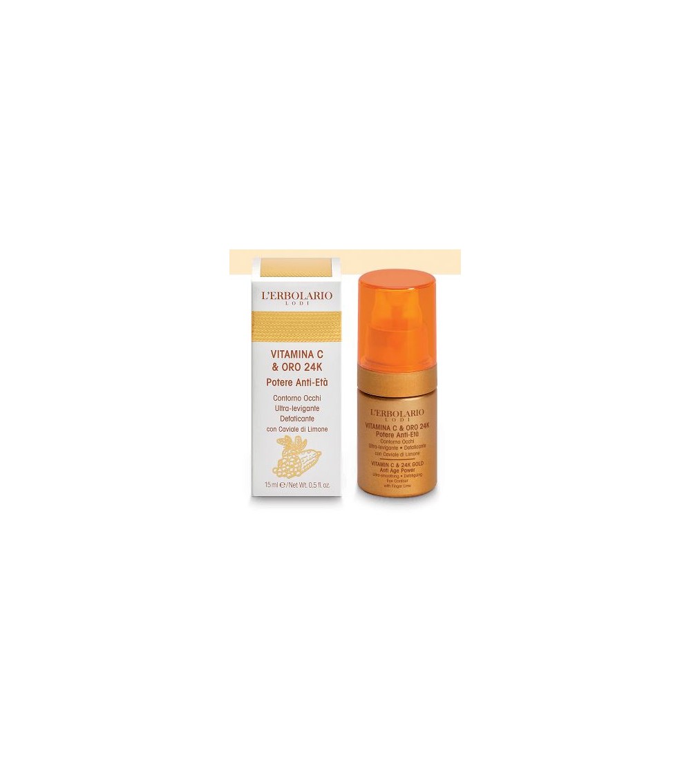 Contorno Occhi Vitamina C & Oro 24K L'Erbolario