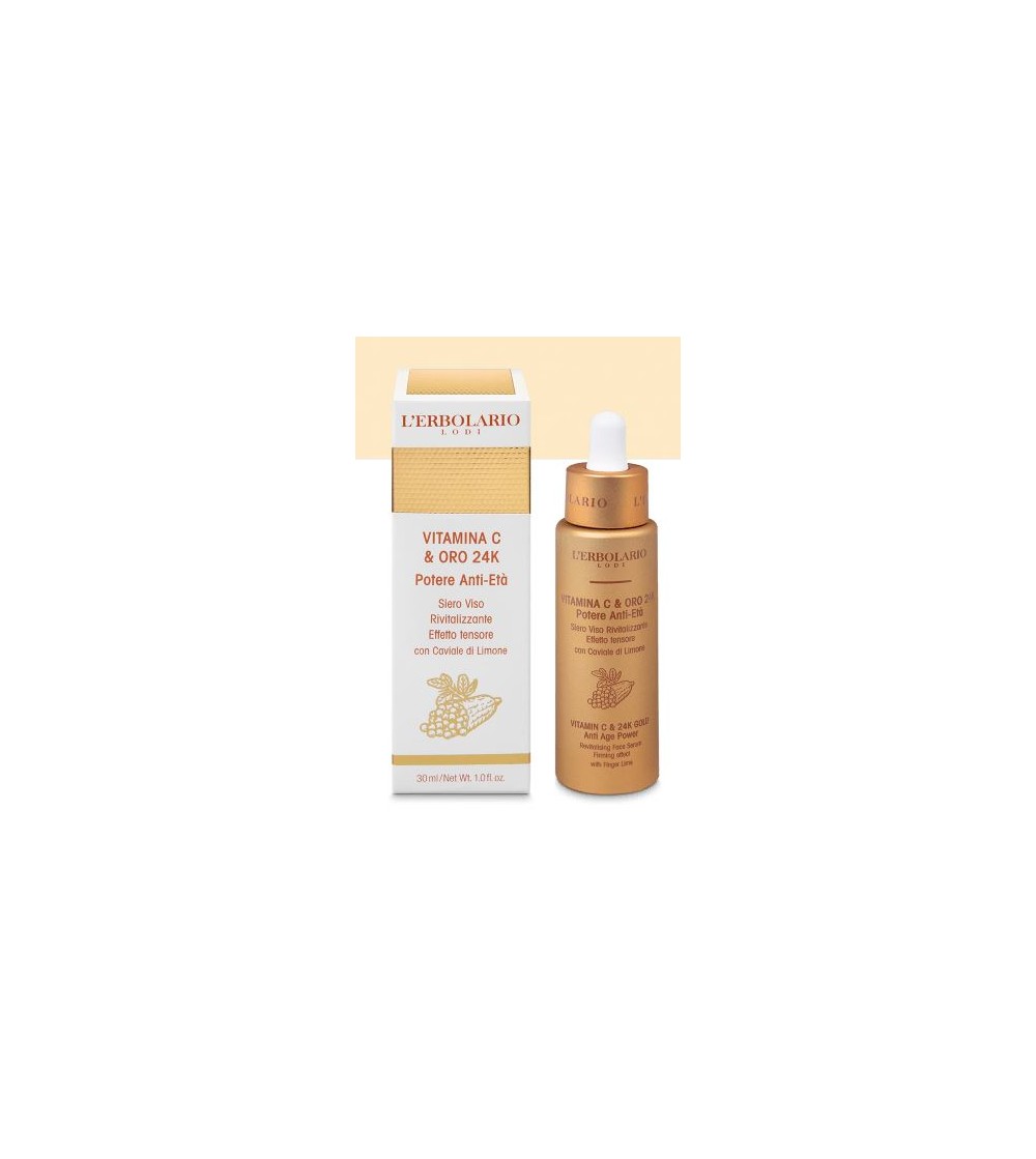 Siero Viso Vitamina C & Oro 24K L'Erbolario