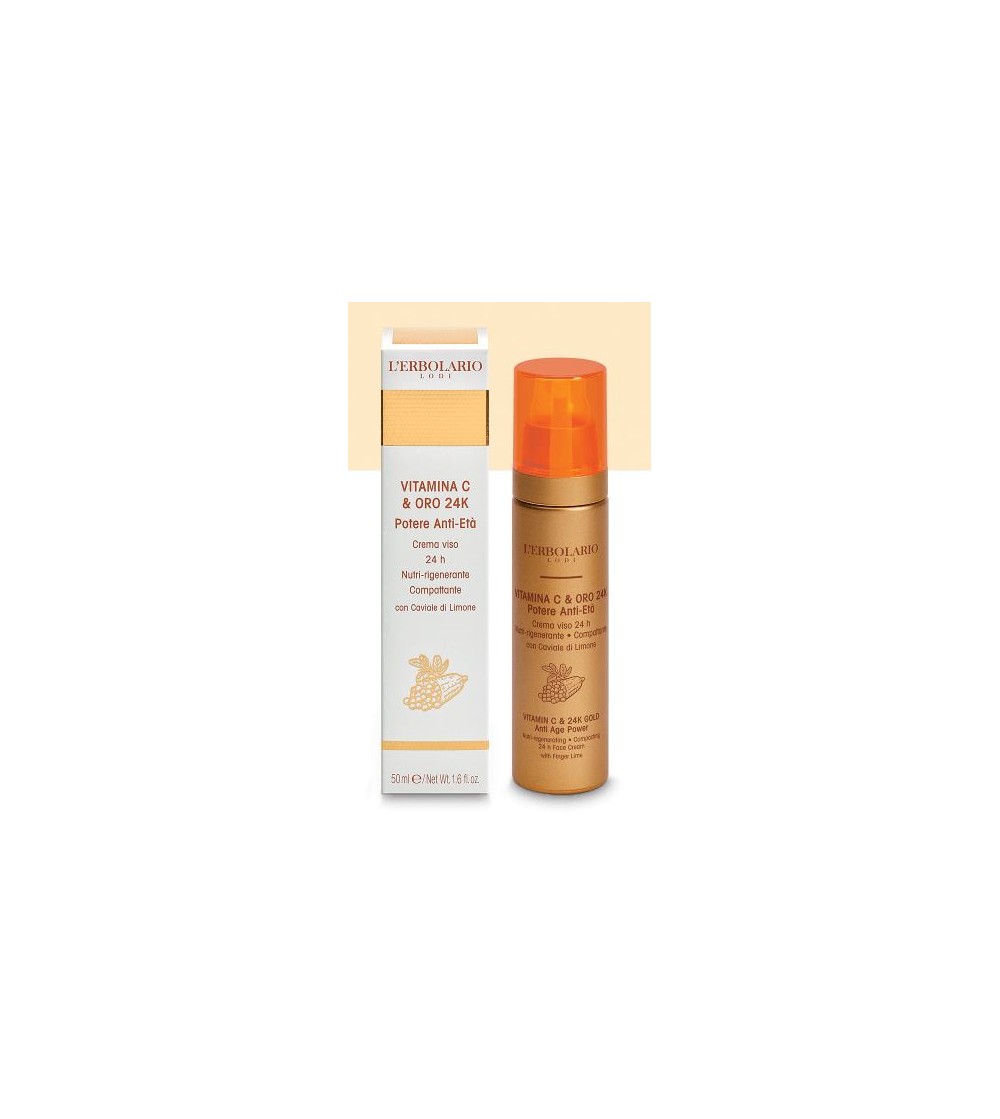 Crema Viso Vitamina C & Oro 24K L'Erbolario